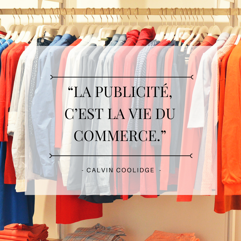 Citation e-commerce avec Canva